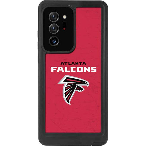 NFL Atlanta Falcons - Alternate Distressed Galaxy Note20 Ultra 5G Waterproof Case