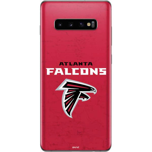 NFL Atlanta Falcons - Alternate Distressed Galaxy S10 Plus Skin