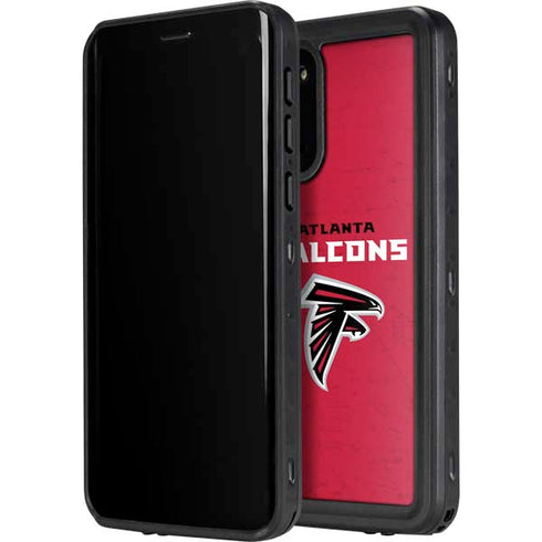 NFL Atlanta Falcons - Alternate Distressed Galaxy S20 Plus Waterproof Case