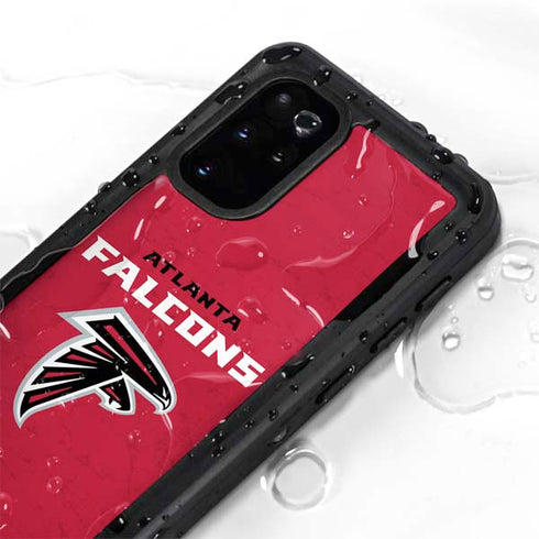 NFL Atlanta Falcons - Alternate Distressed Galaxy S20 Plus Waterproof Case