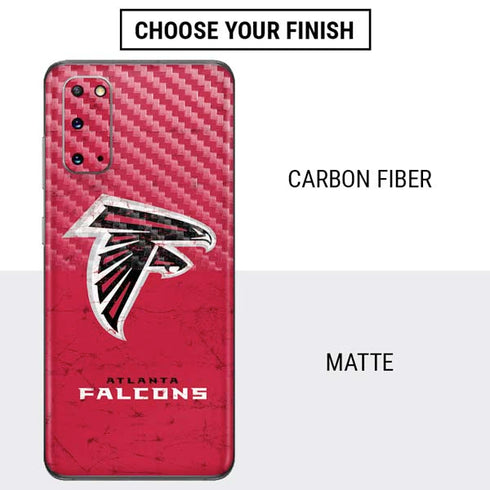 NFL Atlanta Falcons - Alternate Distressed Galaxy S20 Skin