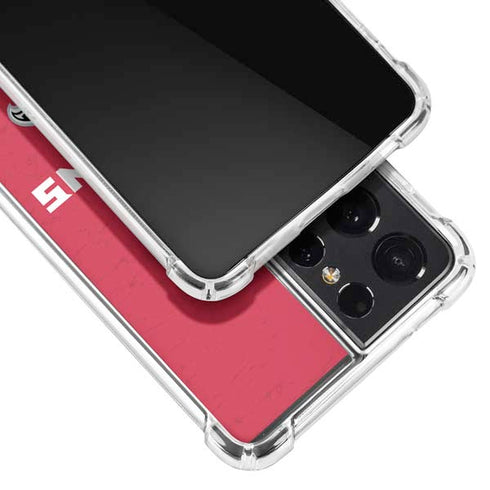 NFL Atlanta Falcons - Alternate Distressed Galaxy S21 Ultra 5G Clear Case
