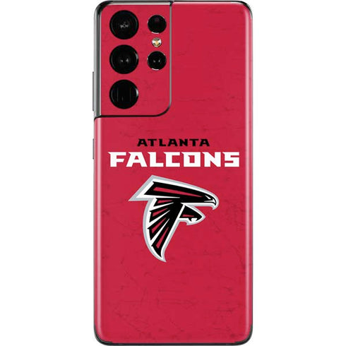 NFL Atlanta Falcons - Alternate Distressed Galaxy S21 Ultra 5G Skin