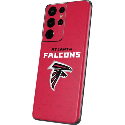 NFL Atlanta Falcons - Alternate Distressed Galaxy S21 Ultra 5G Skin