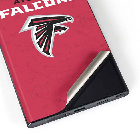 NFL Atlanta Falcons - Alternate Distressed Galaxy S22 Ultra Skin