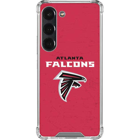 NFL Atlanta Falcons - Alternate Distressed Galaxy S23 Clear Case