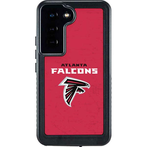 NFL Atlanta Falcons - Alternate Distressed Galaxy S23 Waterproof Case