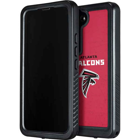 NFL Atlanta Falcons - Alternate Distressed Galaxy S23 Waterproof Case