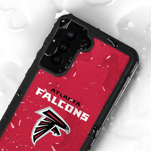 NFL Atlanta Falcons - Alternate Distressed Galaxy S23 Waterproof Case