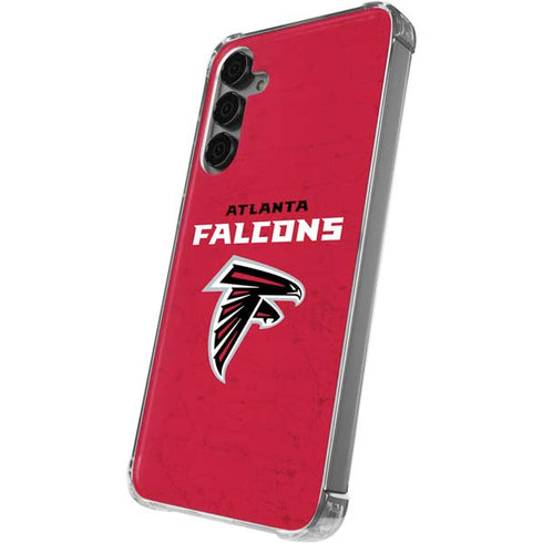 NFL Atlanta Falcons - Alternate Distressed Galaxy S24 Plus Clear Case
