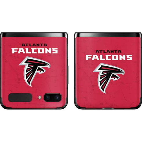 NFL Atlanta Falcons - Alternate Distressed Galaxy Z Flip Skin