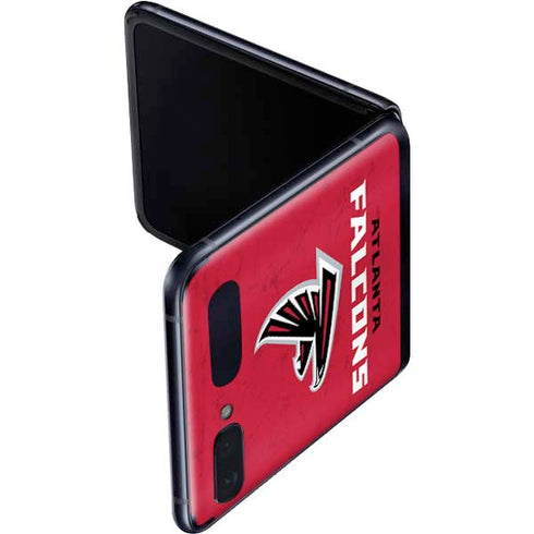 NFL Atlanta Falcons - Alternate Distressed Galaxy Z Flip Skin