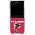 NFL Atlanta Falcons - Alternate Distressed Galaxy Z Flip5 5G Clear Case