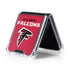 NFL Atlanta Falcons - Alternate Distressed Galaxy Z Flip5 5G Clear Case