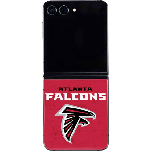 NFL Atlanta Falcons - Alternate Distressed Galaxy Z Flip5 5G Skin