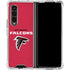 NFL Atlanta Falcons - Alternate Distressed Galaxy Z Fold4 5G Clear Case