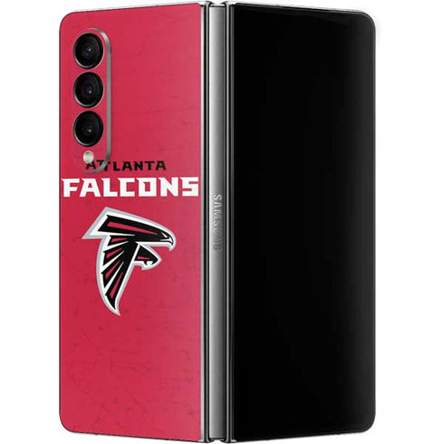 NFL Atlanta Falcons - Alternate Distressed Galaxy Z Fold4 5G Skin