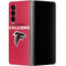 NFL Atlanta Falcons - Alternate Distressed Galaxy Z Fold4 5G Skin