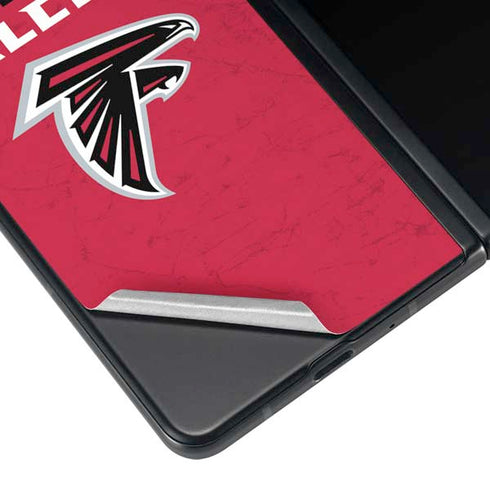 NFL Atlanta Falcons - Alternate Distressed Galaxy Z Fold4 5G Skin