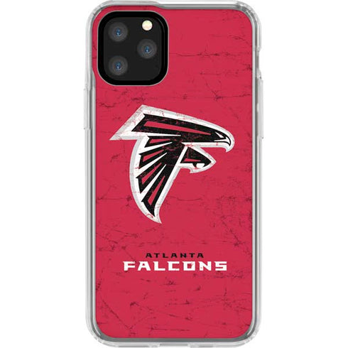 NFL Atlanta Falcons - Alternate Distressed iPhone 11 Pro Clear Case