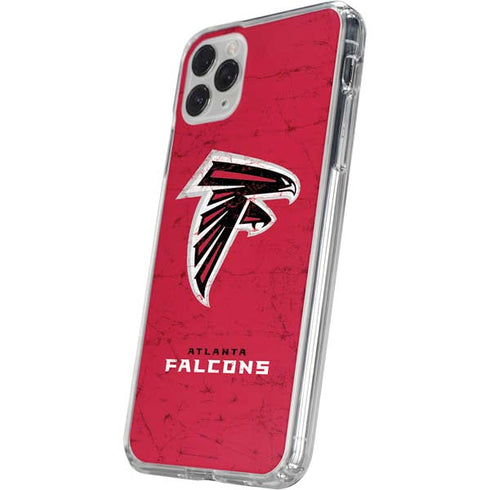 NFL Atlanta Falcons - Alternate Distressed iPhone 11 Pro Clear Case