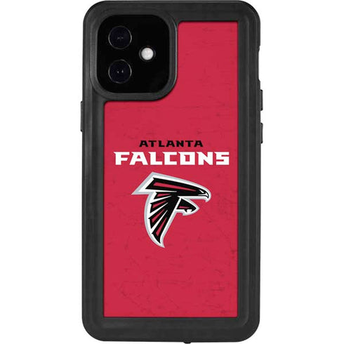 NFL Atlanta Falcons - Alternate Distressed iPhone 12 Mini Waterproof Case