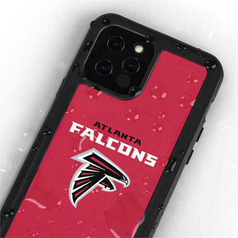 NFL Atlanta Falcons - Alternate Distressed iPhone 12 Pro Waterproof Case