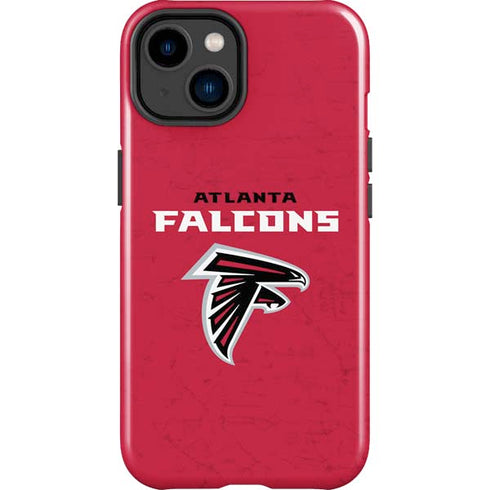 NFL Atlanta Falcons - Alternate Distressed iPhone 15 Plus Impact Case