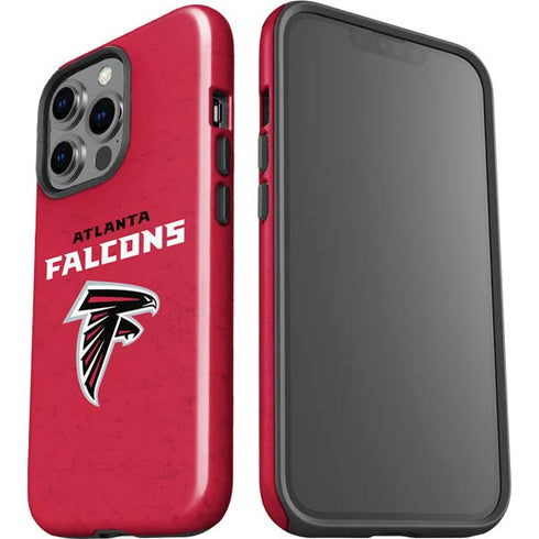 NFL Atlanta Falcons - Alternate Distressed iPhone 14 Pro Impact Case