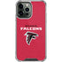 NFL Atlanta Falcons - Alternate Distressed iPhone 14 Pro Max Clear Case