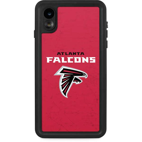 NFL Atlanta Falcons - Alternate Distressed iPhone XR Waterproof Case