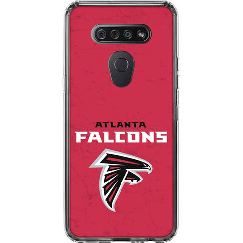 NFL Atlanta Falcons - Alternate Distressed LG K51/Q51 Clear Case