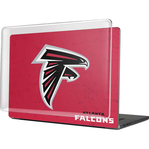 NFL Atlanta Falcons - Alternate Distressed MacBook Pro 16in (2021-25) Case plus Skin