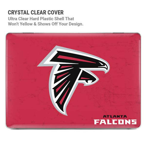 NFL Atlanta Falcons - Alternate Distressed MacBook Pro 16in (2021-25) Case plus Skin