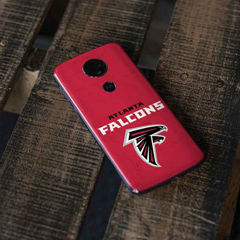 NFL Atlanta Falcons - Alternate Distressed Moto E5 Plus Skin
