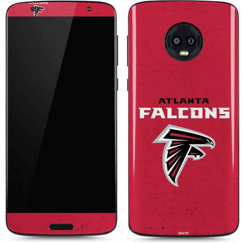 NFL Atlanta Falcons - Alternate Distressed Moto G6 Skin