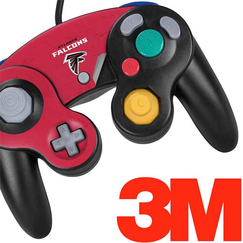 NFL Atlanta Falcons - Alternate Distressed Nintendo GameCube Controller Skin