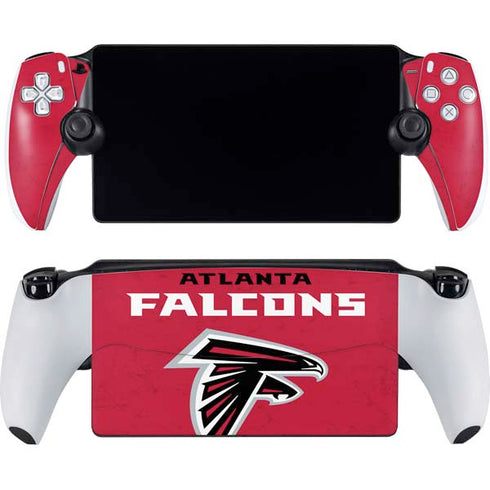 NFL Atlanta Falcons - Alternate Distressed PlayStation Portal Remote Player Skin