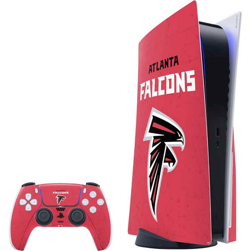 NFL Atlanta Falcons - Alternate Distressed PS5 Bundle Skin
