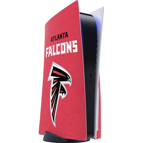 NFL Atlanta Falcons - Alternate Distressed PS5 Console Skin