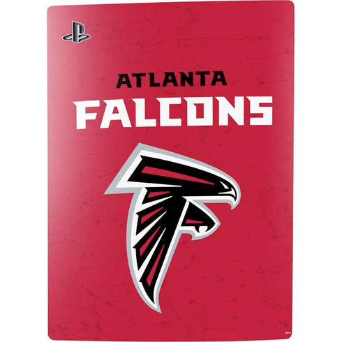 NFL Atlanta Falcons - Alternate Distressed PS5 Digital Edition Console Skin