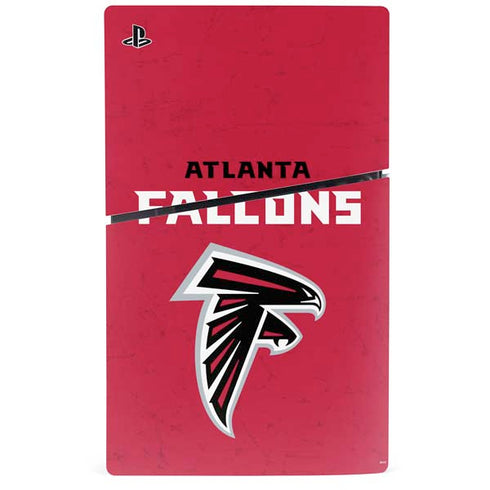NFL Atlanta Falcons - Alternate Distressed PS5 Slim Digital Edition Console Skin