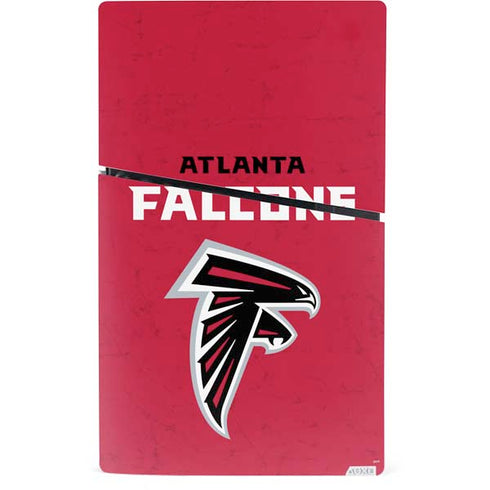 NFL Atlanta Falcons - Alternate Distressed PS5 Slim Digital Edition Console Skin