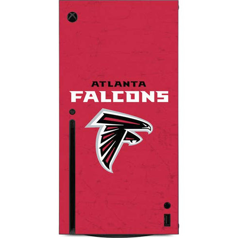 NFL Atlanta Falcons - Alternate Distressed Xbox Series X Console Skin