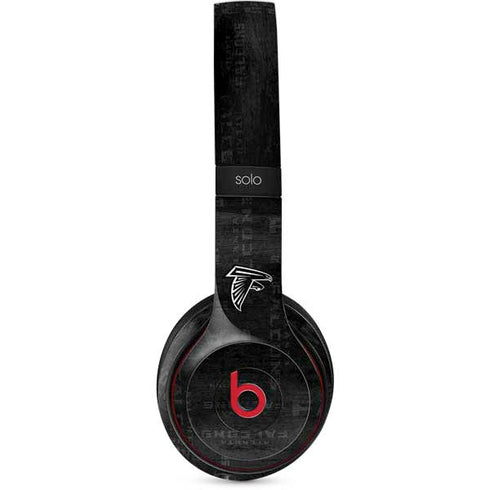 NFL Atlanta Falcons Black & White Beats Solo 2 Wireless Skin