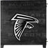 NFL Atlanta Falcons Black & White Corsair 4000D Tempered Glass Mid-Tower ATX Case Skin