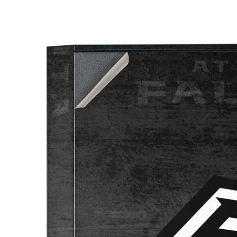 NFL Atlanta Falcons Black & White Corsair 4000D Tempered Glass Mid-Tower ATX Case Skin