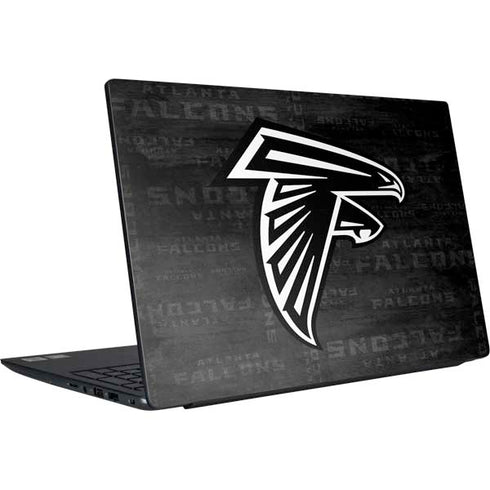 NFL Atlanta Falcons Black & White Dell Vostro Skin