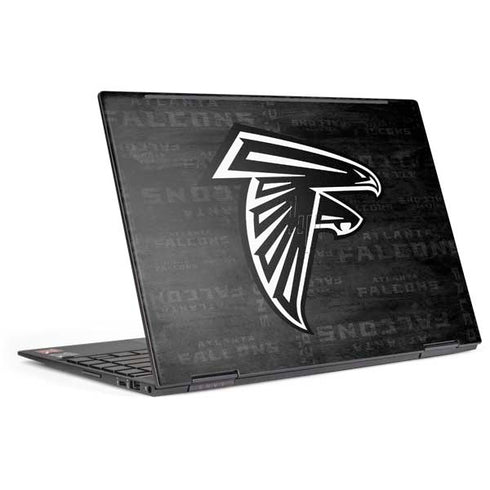 NFL Atlanta Falcons Black & White HP Envy Skin