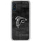 NFL Atlanta Falcons Black & White Galaxy A10e Clear Case